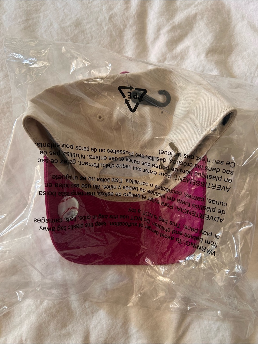 NWT ‘47 Leather Patch San Francisco Giants Baseball Hat Embroidered Pink - Picture 8 of 8